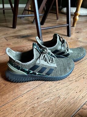 Adidas Kaptir 2.0 men's running shoes Orbit Green Camo